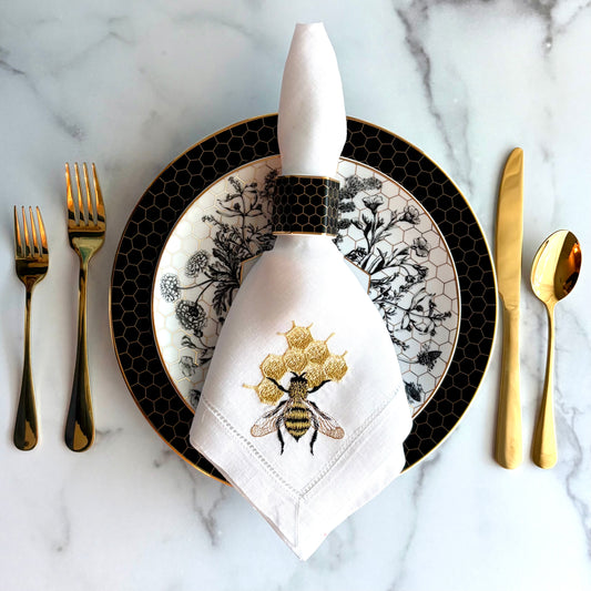 Bee Napkin (Set of 4)