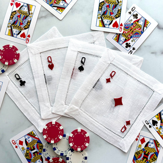 Deck of Cards Cocktail Napkins (Set of 4)